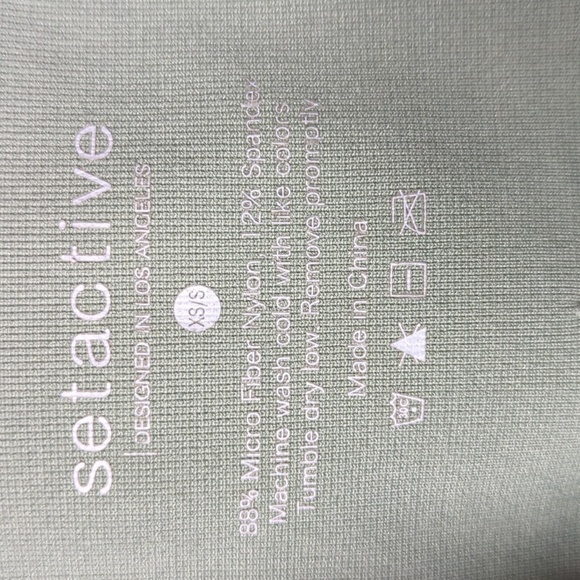 Set Active Cropped Leggings - Picture 7 of 7